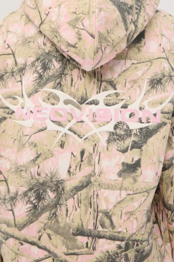 Exhibit Camo Relaxed Hoodie Pink Camo