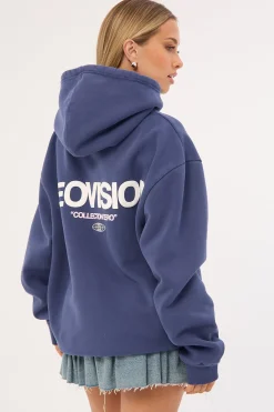 Exhibit Relaxed Hoodie Washed Steel