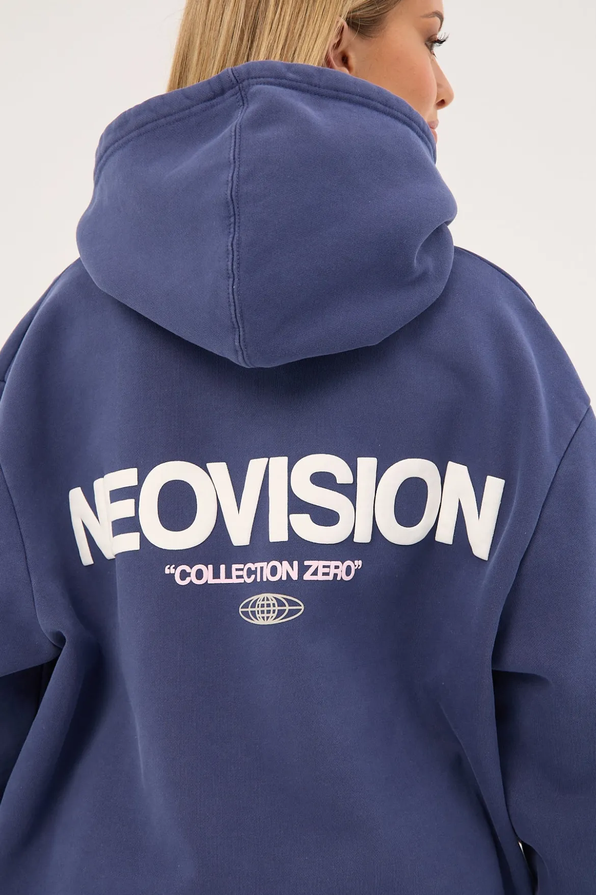 Exhibit Relaxed Hoodie Washed Steel
