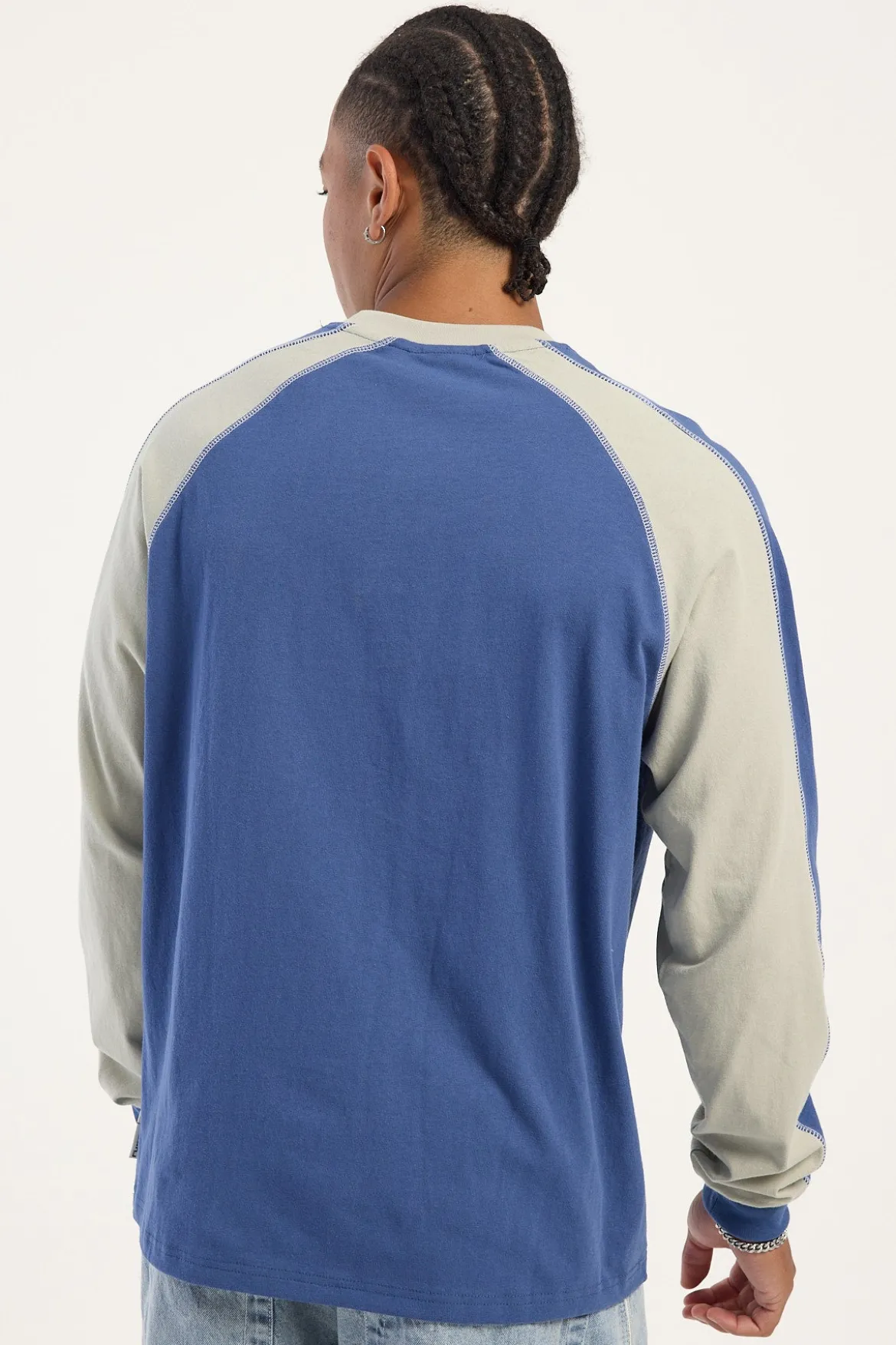 Fade-R Long Sleeve Tee Atlantic Blue Atlantic Blue