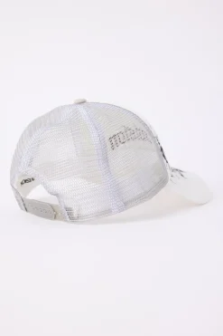 Fallen Cross Trucker Cap White