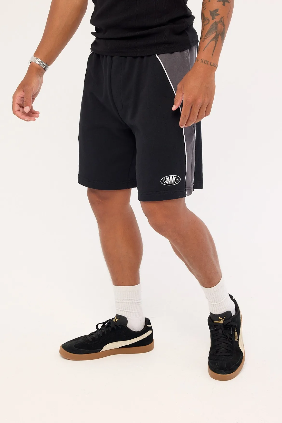 Fastlane Sweat Short Black