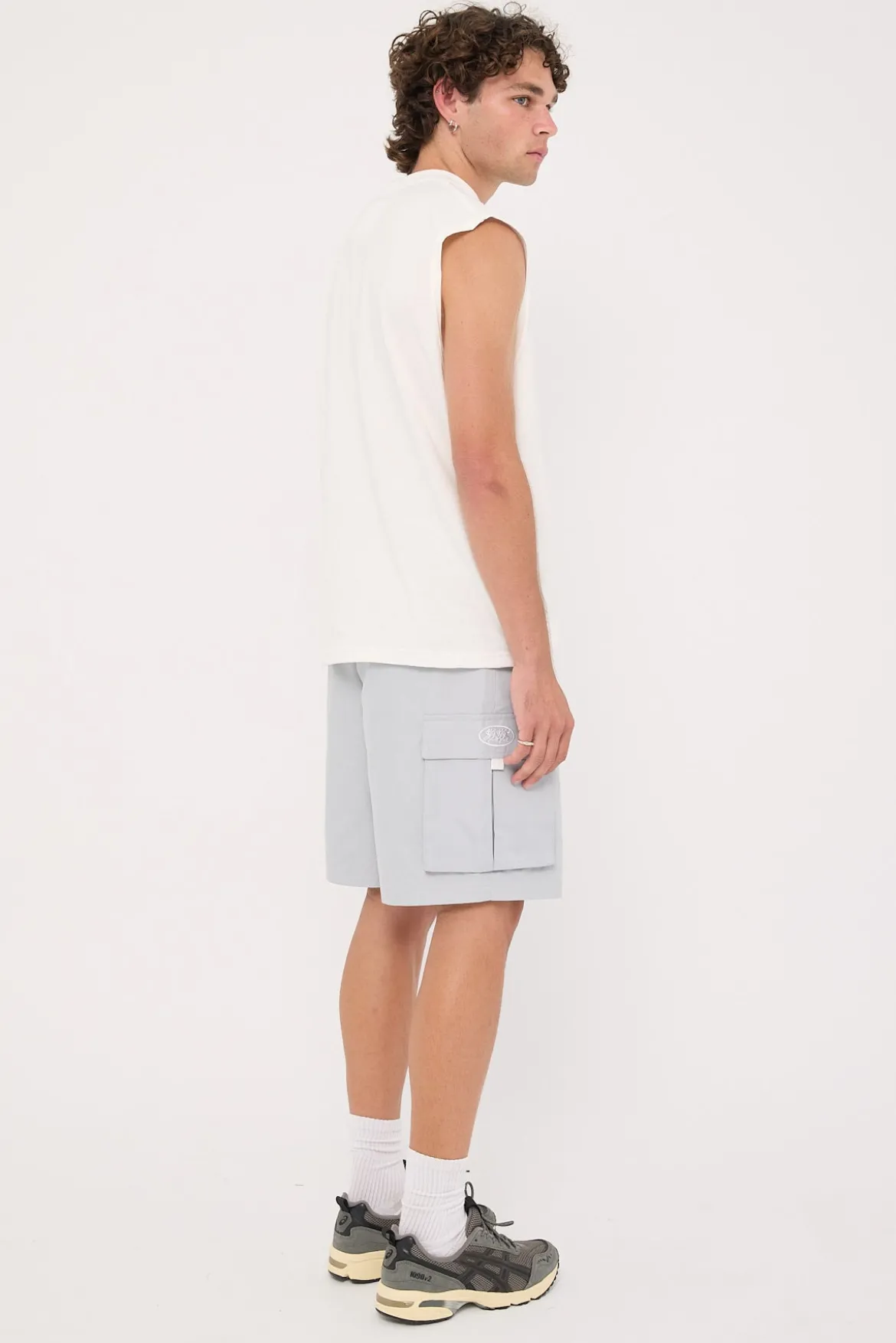 Fatal Cargo Short Grey
