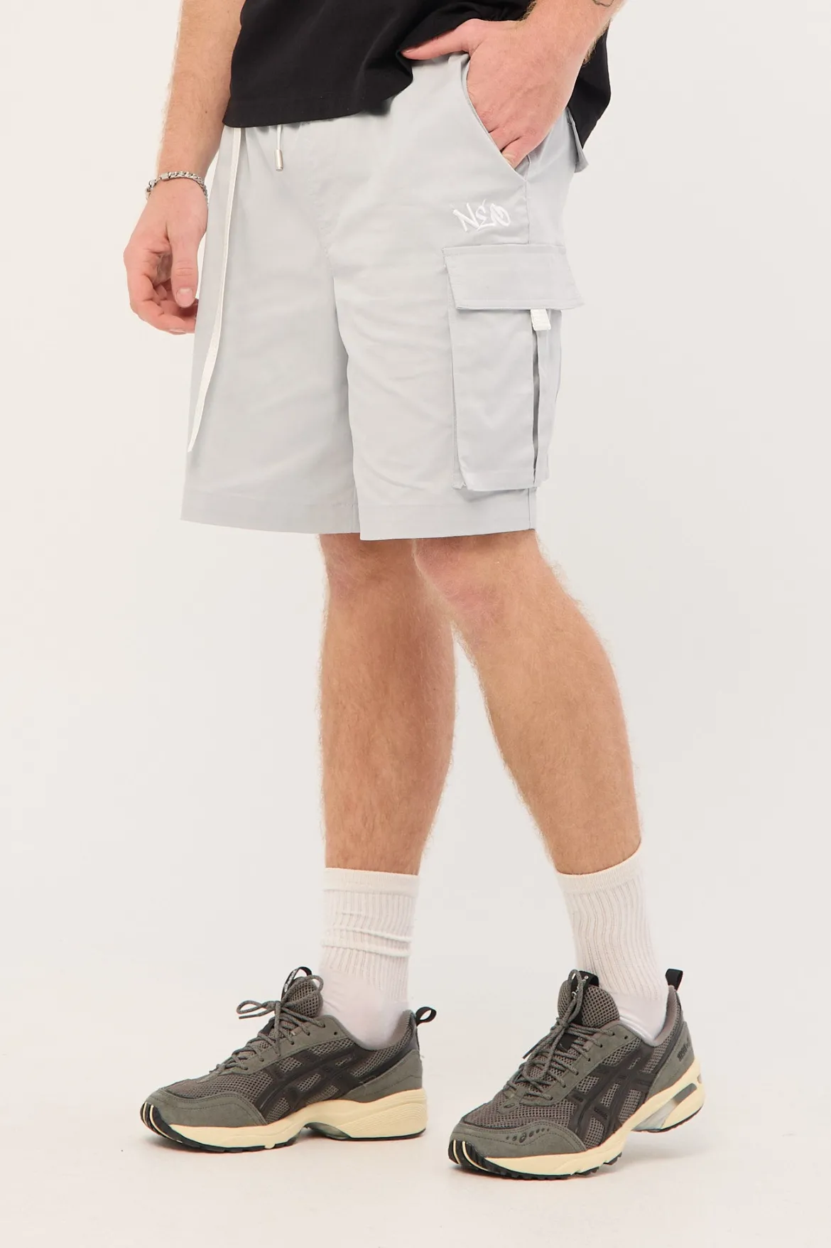 Fatal Organic Cargo Short Grey