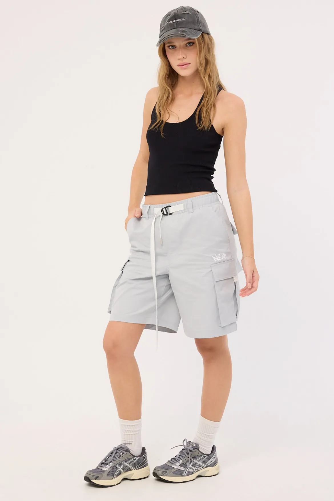 Fatal Organic Cargo Short Grey