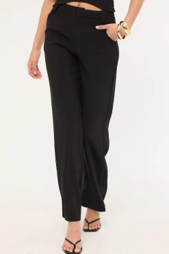 Fay High Rise Recycled Pant Black