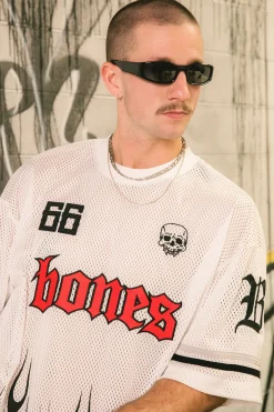 FC Burner Mesh Jersey White Mesh