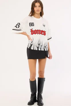 FC Burner Mesh Jersey White Mesh