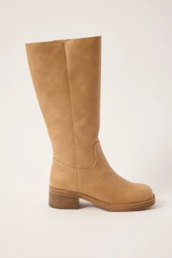 Fever Tall Boot Natural Natural PU