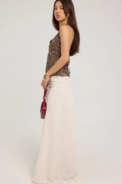 Field Of Dreams Maxi Skirt Ivory
