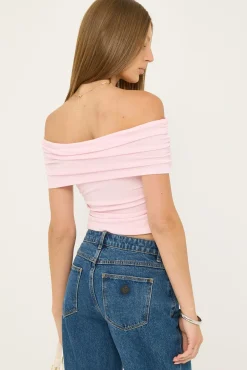 Field Of Dreams Top Pink