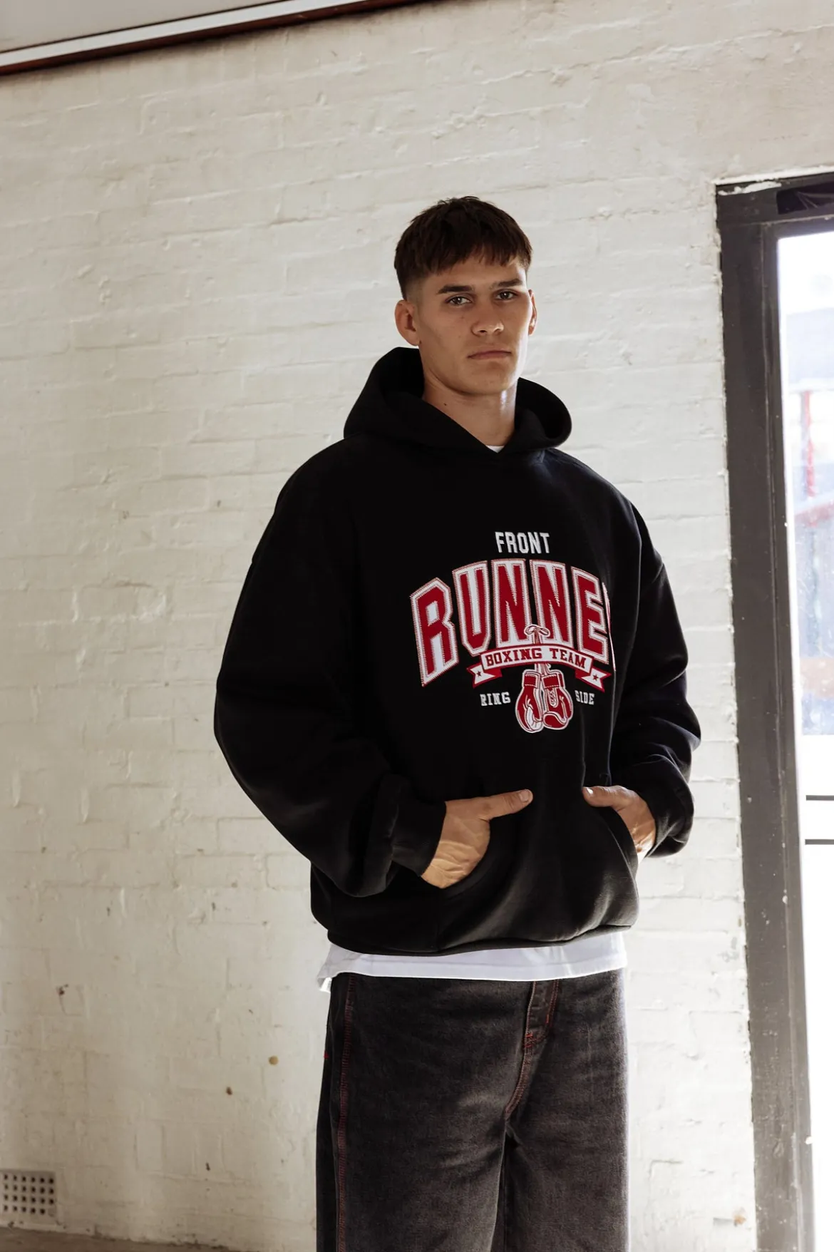 Final Round Hoodie Black Cherry