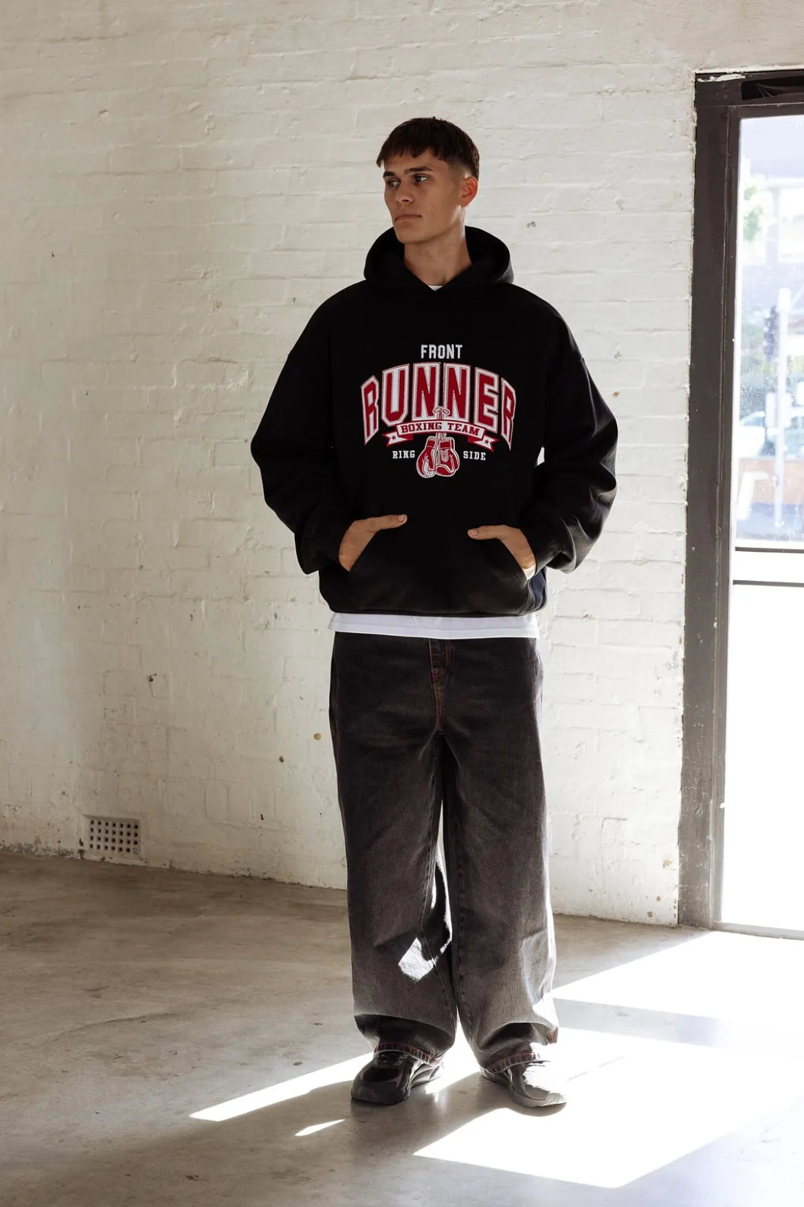 Final Round Hoodie Black Cherry