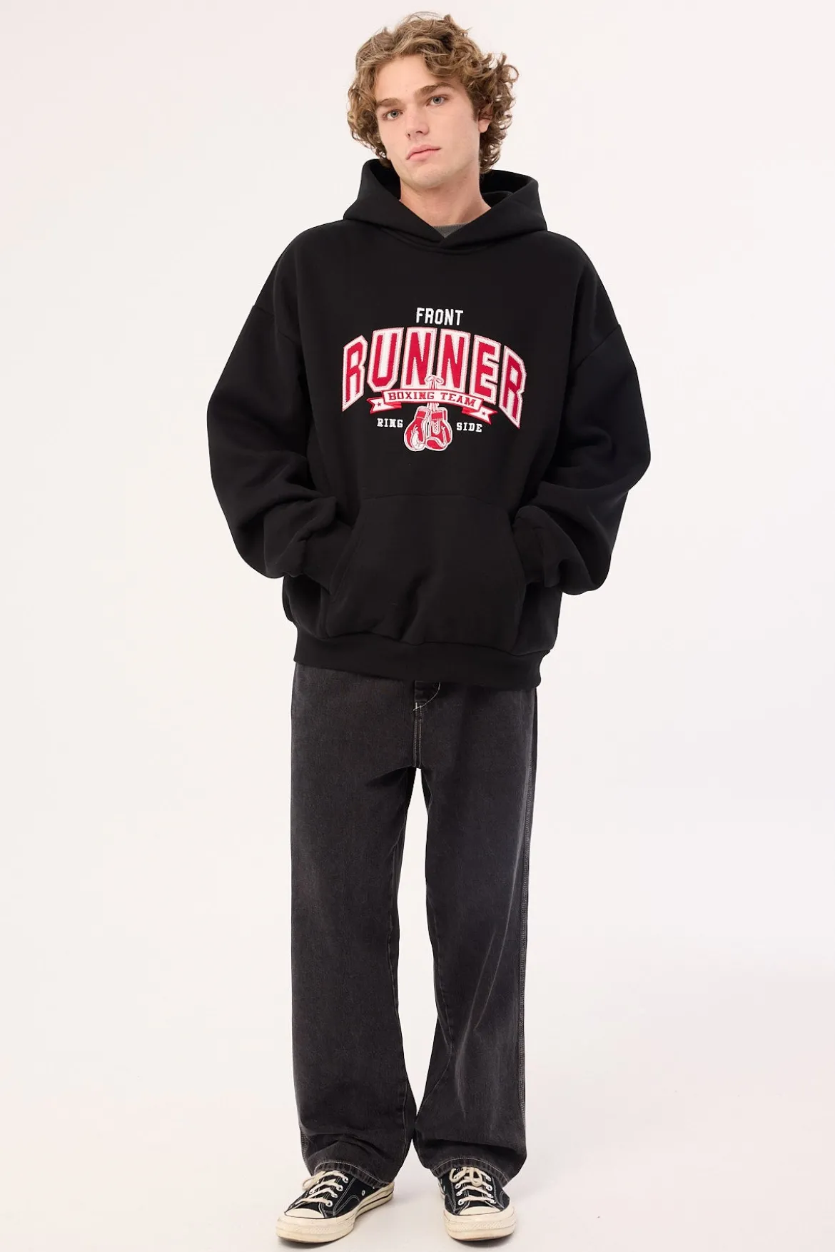 Final Round Hoodie Black Cherry