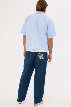 Fire Dice Bull Denim 91 Pant Raw Indigo Denim