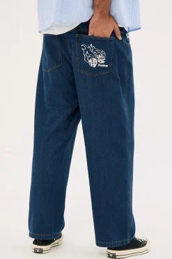 Fire Dice Bull Denim 91 Pant Raw Indigo Denim
