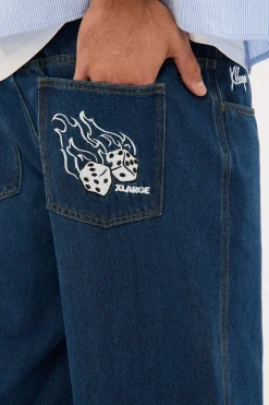 Fire Dice Bull Denim 91 Pant Raw Indigo Denim