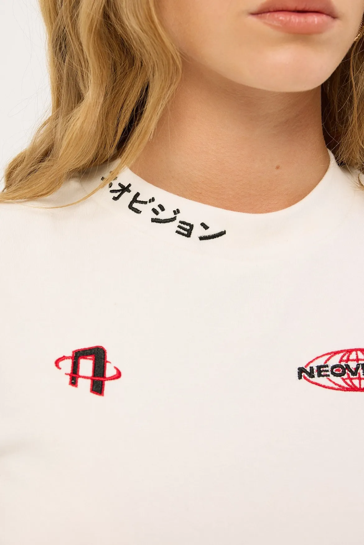 Firearm Baby Tee Off White