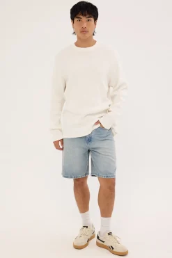 First Class Denim Jort Cloud Blue Denim