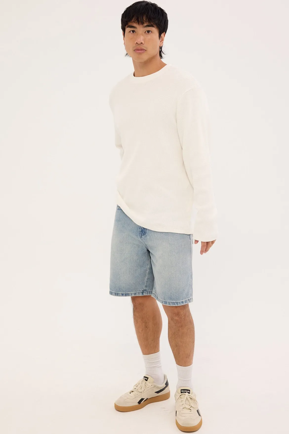 First Class Denim Jort Cloud Blue Denim