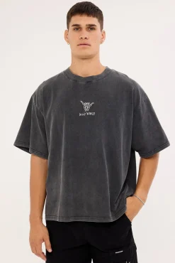 Flash Club 3.0 Tee Washed Grey