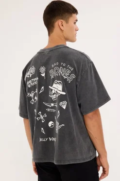 Flash Club 3.0 Tee Washed Grey