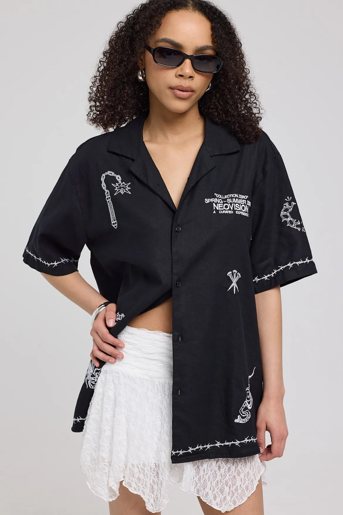 Flash Resort Shirt Black