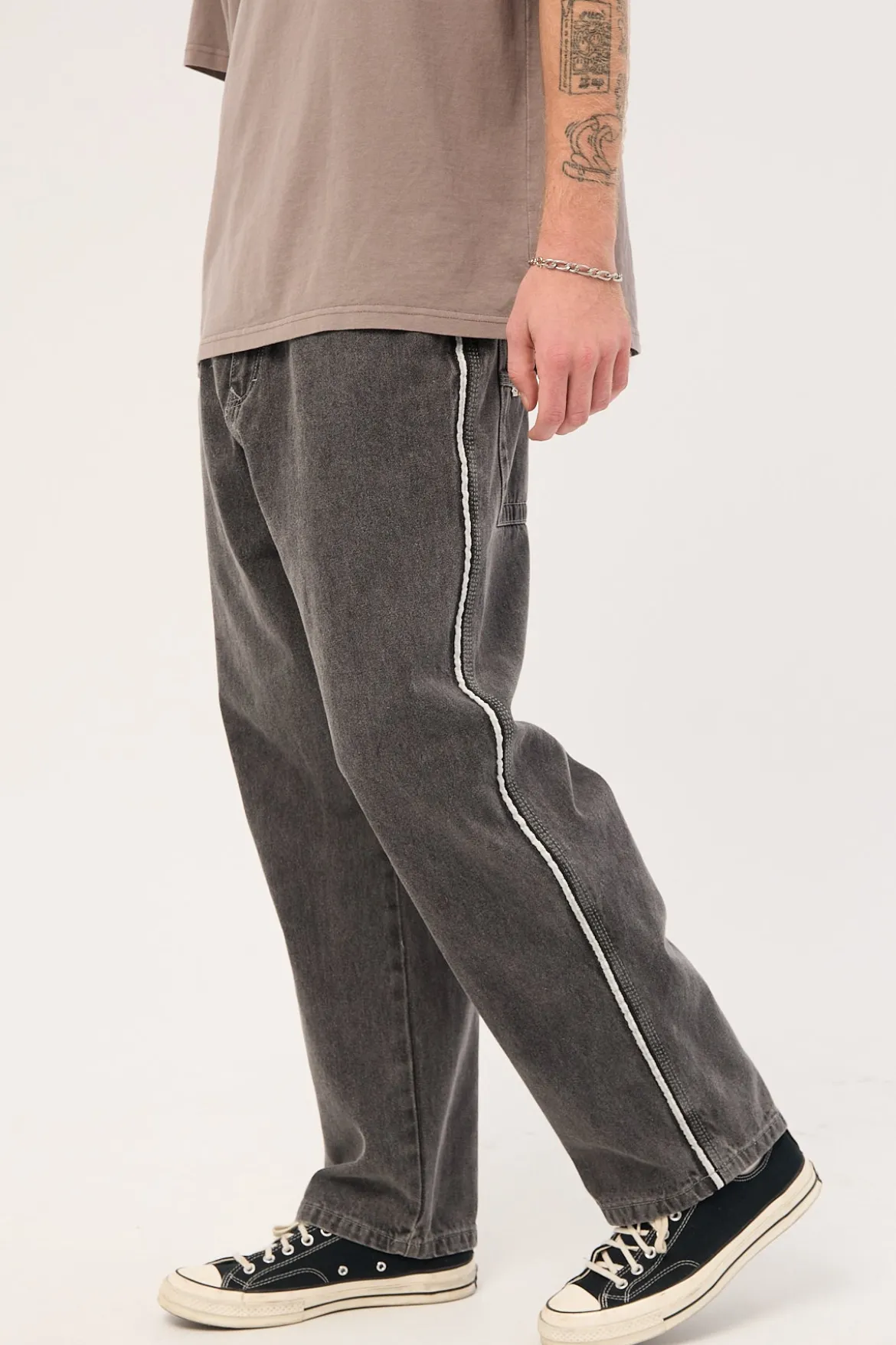 Flip Daddy 2.0 Baggy Jean Stone Black