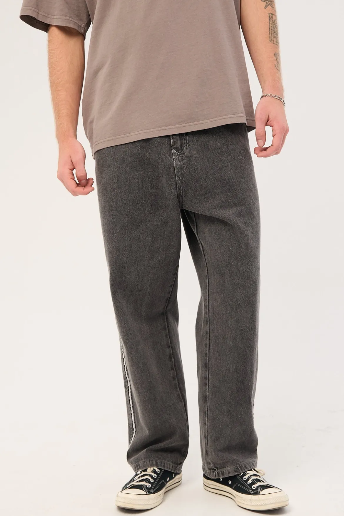 Flip Daddy 2.0 Baggy Jean Stone Black