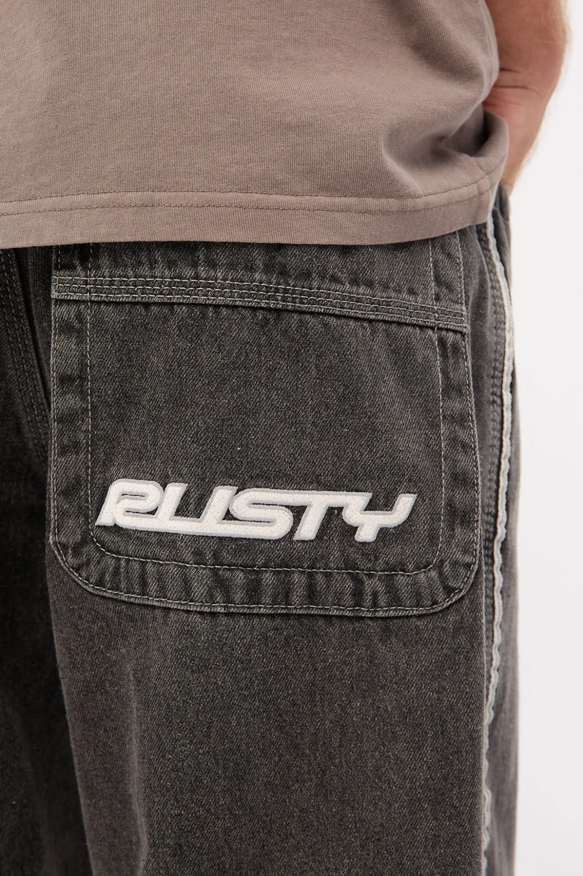 Flip Daddy 2.0 Baggy Jean Stone Black