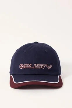 Flip Daddy Panel Dad Cap Navy Blue