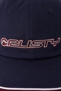 Flip Daddy Panel Dad Cap Navy Blue