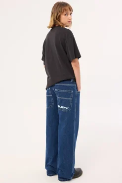 Flip Mommy Low Rise Tapeless Jean Deep Sea Blue