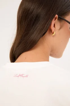 Florence Art Baby Tee White