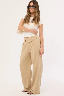 Flourish Pant Deep Wheat