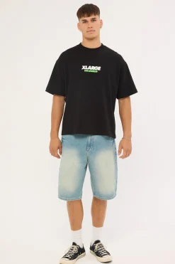 Flowers Gorilla Fit SS Tee Solid Black