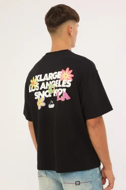 Flowers Gorilla Fit SS Tee Solid Black