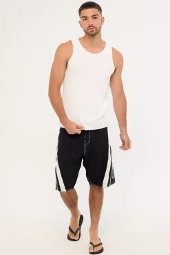 Fluid 2K Pro Boardshort Black/White