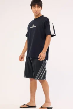 Fluid 2K Pro Boardshort Black/White