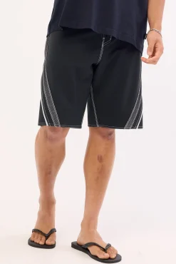 Fluid 2K Pro Boardshort Black/White