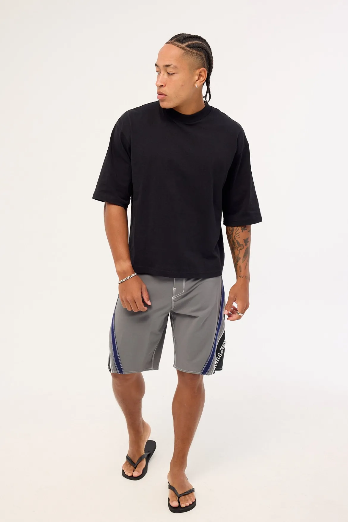 Fluid 2K Pro Boardshort Pewter