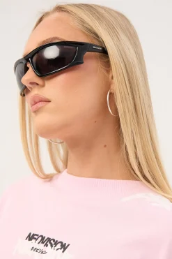 Flux Sunglasses Black/Smoke Mono