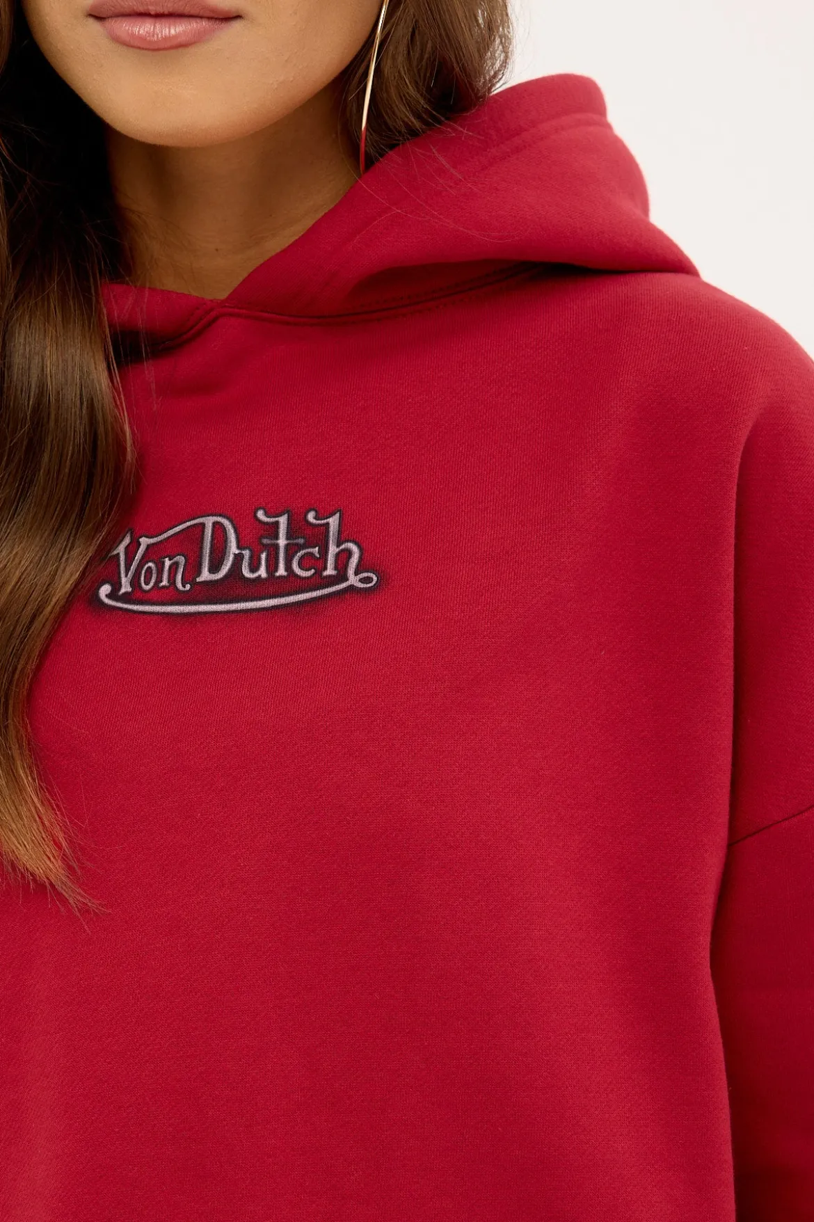 Flying Eye Oversized Hood Red
