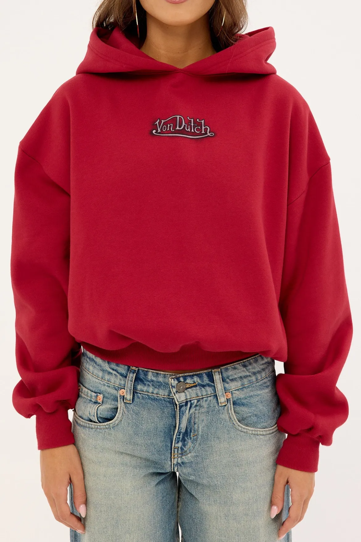 Flying Eye Oversized Hood Red
