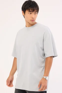 Focus Heavyweight Boxy Tech Tee Grey