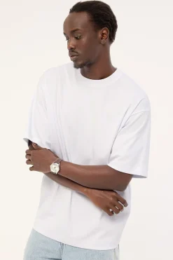 Focus Heavyweight Boxy Tech Tee White