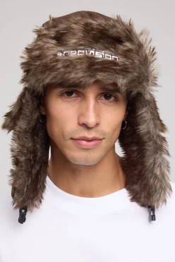 For The People Trapper Hat Brown