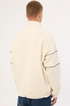Form Quarter Zip Sweater Ecru