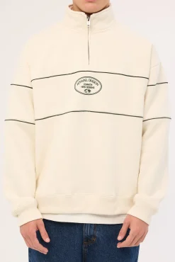 Form Quarter Zip Sweater Ecru