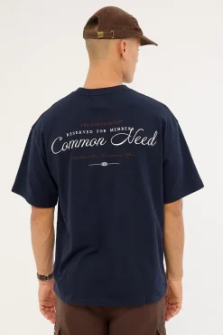 Format Heavyweight Easy Tee Navy